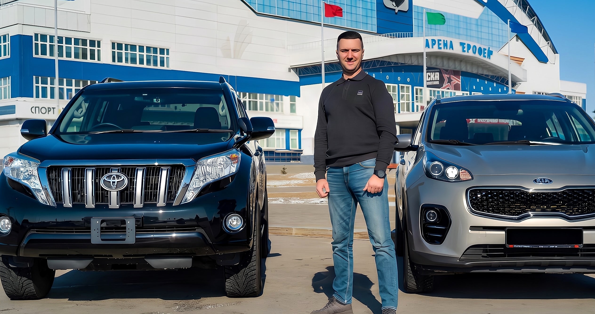 Директор Amur Motors на площадке